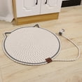 thumbnail image 3 of FEKOTS Round Furniture Protector Cotton String Cat Scratching Pad,round cat scratcher, 3 of 7