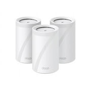 TP-Link Tri-Band WiFi 7 BE10000 Whole Home Mesh System (Deco BE63) | 6-Stream 10 Gbps | 4  2.5G Ports Wired Backhaul, 4 Smart Internal Antennas | VPN, AI-Roaming, MU-MIMO, HomeShield (3-Pack)