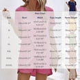 thumbnail image 3 of Guieoi Summer Two-Piece Outfit Solid-Color Short-Sleeve Top and Pants Casual Matching Set Brown XXL, 3 of 6