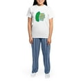 thumbnail image 4 of CafePress - Dill With It Pajamas - Women's Short Sleeve Print T-Shirt and Pants Light Cotton Pajama Set, 4 of 7