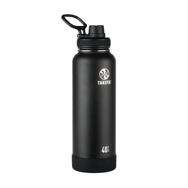 Botella de agua Takeya Actives de acero inoxidable con aislamiento al vacío de 1,2 L