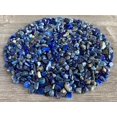 thumbnail image 2 of WHOLESALE Natural Semi Tumbled Lapis Lazuli Gemstone Chips, Crushed Mini Crystals, Undrilled (Lapis lazuli, 0.5 Pound), 2 of 4