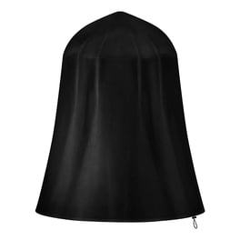 Housse De Protection Pour Statue/Fontaine De Jardin - 130x120 Cm - Tissu Argenté 210D Résistant