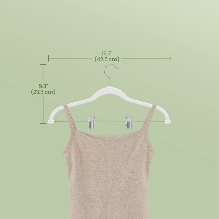 Ledrem 20-Pack Velvet Pants Hangers with Adjustable Clips photo 4