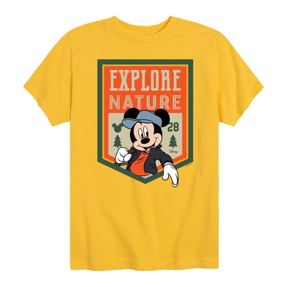 Disney - Explore Nature - Toddler & Youth Short Sleeve Graphic T-Shirt
