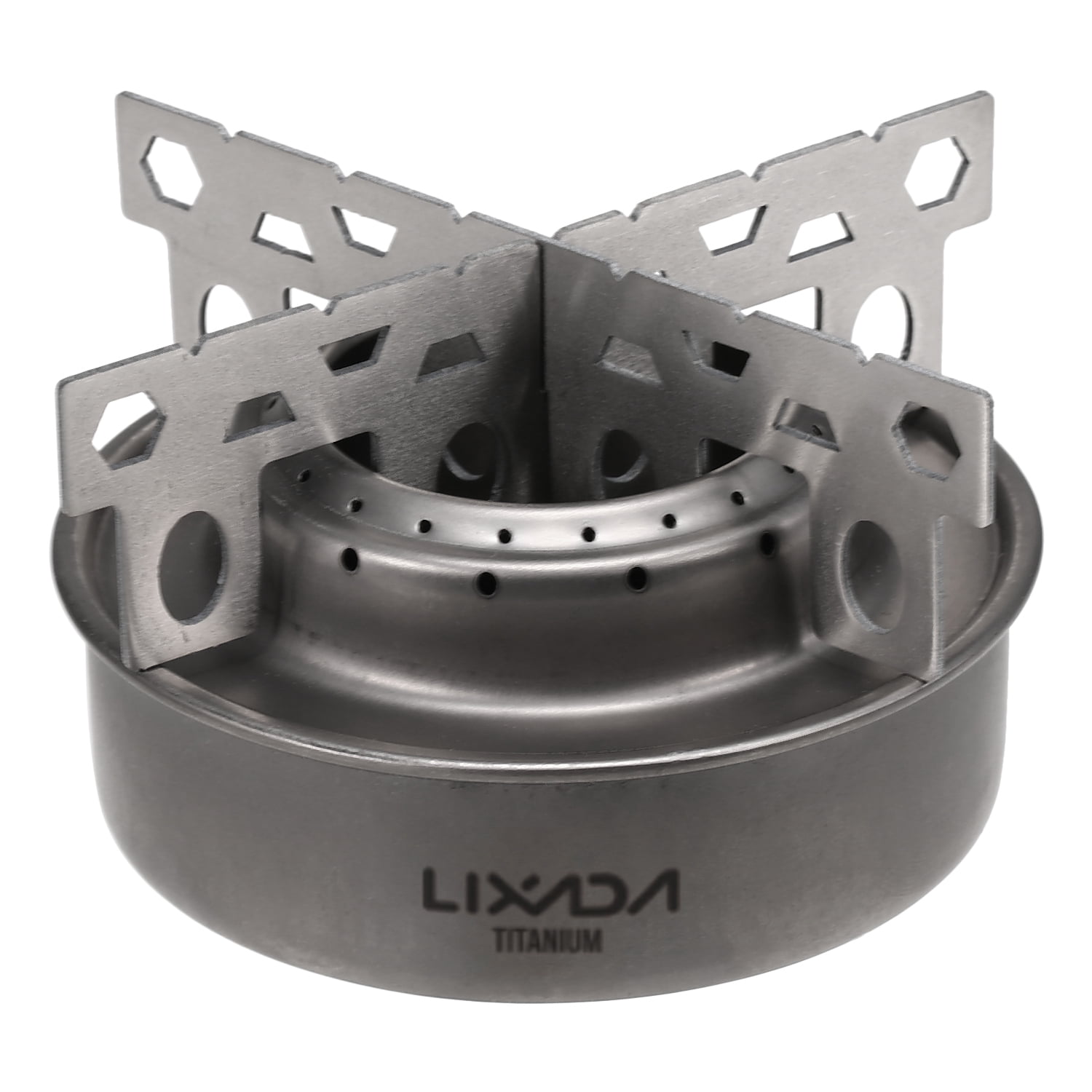 straf wees gegroet lager Lixada Outdoor Camping Titanium Mini Alcohol Stove with Cross Stand Stove  Rack Support Stand - Walmart.com