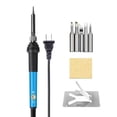 thumbnail image 1 of Electric Soldering Iron 2 Phase Fast Heating Soldering Iron Kit with Ergonomic Handle US Plug 110V, 1 of 14