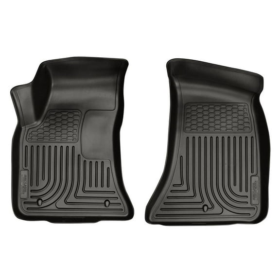 Husky Liners 15491 WeatherBeater Front Floor Liners - 2 Piece Fits 2011-2015 Dodge Challenger