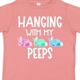 thumbnail image 4 of Inktastic Easter Hanging with My Peeps Pastel Bunnies Boys or Girls Toddler T-Shirt, 4 of 5