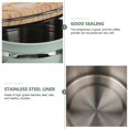 thumbnail image 3 of Coffee Storage Canister Wood Sealed Container for Home Use 1.8L, 3 of 5
