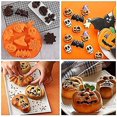 thumbnail image 5 of Moldes de silicona de Halloween, molde de chocolate de Halloween Calabaza de silicona Sombrero de bruja Fantasma Calavera Murciélago Forma Moldes Diy Molde para hornear para la fiesta de Halloween, kaili Sencillez, 5 of 5