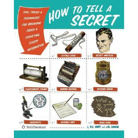 Pre-Owned How to Tell a Secret: Tips, Tricks & Techniques for Breaking Codes & Conveying Covert Information (Paperback) 0061137944 9780061137945