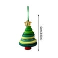 thumbnail image 3 of Leojiow Christmas Button Christmas Tree Decoration Pendant Diy Christmas Tree Decoration A Green, 3 of 7