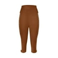 thumbnail image 3 of WILLBEST Leggings Deportivos Informales con Estampado de Rugby para Mujer, Pantalones de Yoga, Cintura Alta, Elásticos, para Correr, Gimnasio Y Fitness. Mediana, 3 of 3