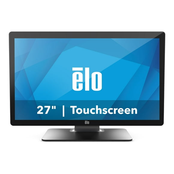 Elo 2702L - Moniteur LCD - 27 Pouces - Écran Tactile - 1920 x 1080 Full HD (1080p) @ 60 Hz - 300 Cd/m2 - 1000:1 - 14 ms - HDMI, VGA - Haut-Parleurs - Noir