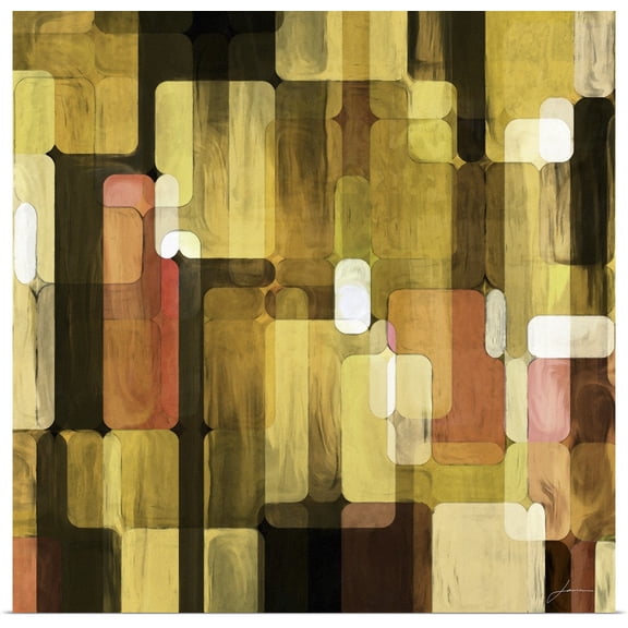 Great BIG Canvas | "Modular Tiles I" Art Print - 20x20