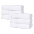 thumbnail image 2 of Superior Belmont 6 Piece Zero Twist Hand Towels, Ultra Soft Cotton Towels, White, 2 of 10