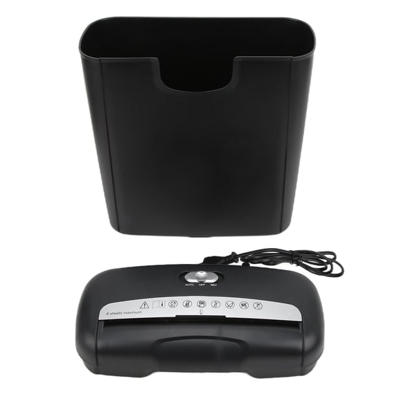 Déchiqueteuse de Papier Efficace et Pratique avec Protection contre la Surchauffe et Arrêt Intelligent, Déchiqueteuse de Fichiers Silencieuse pour Usage Domestique et de Bureau