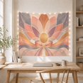 thumbnail image 5 of Lotus Flower Serves With Characterized Layers Rounded Petals, Mystical Fantasy for Space Lovers, Galaxy Room Decor, Valentine's Day Gift, Tapestry Wall Hanging for Bedroom and Dorm, 5 of 7