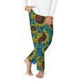 thumbnail image 2 of Pofeuu Sunflowers Print Teenagers' Pajama Pants, Soft Lounge Pajama Pants with big pockets for Men Plaid Pj Bottoms-XS(5-6), 2 of 6