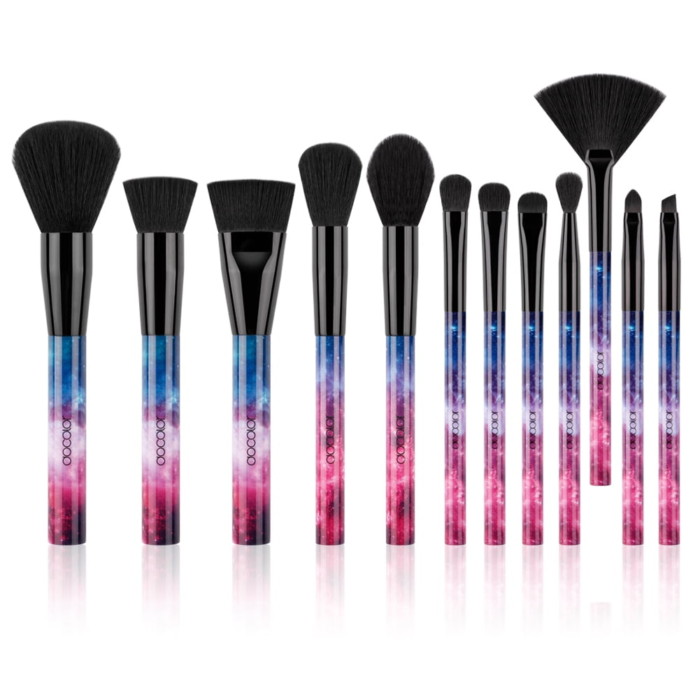 Docolor 12Pcs Makeup Brushes Professional Stars Makeup Brush Set