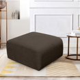 thumbnail image 7 of Meridian Furniture Arc BrownBoucle Fabric Ottoman, 7 of 7