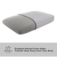 thumbnail image 3 of Allswell Graphite Firm Queen Memory Foam Bed Pillow, 3 of 9