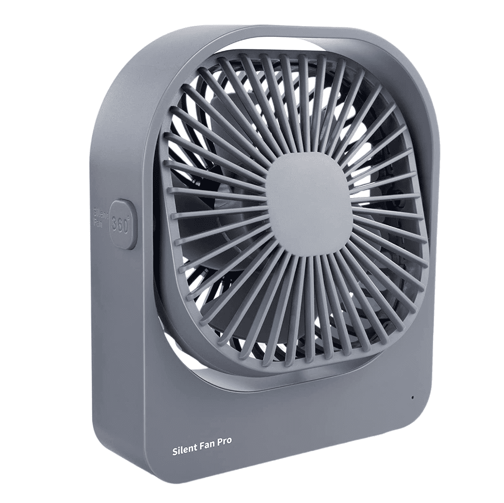 USB Desk Fan, 3 Speeds USB Fan USB Portable Powered Fan, 360°Rotatable
