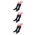 thumbnail image 3 of Qarigey Calcetines de tubo medio Ligeros Transpirables Medias de algodón puro de moda Diseño de rayas para niños Tipo 24 tipo 24 3piezas Qarigey CBP257982, 3 of 6