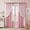 Light Pink, variant on Light Pink Blackout Curtains for Girls Bedroom 84 Inches Long with Polka Dots Sheer Overlay Baby Pink Nursery Kids Room Drapes, Grommet Tops, 52" Wide, 2 Panels