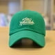 thumbnail image 2 of 1 Uds gorra de pato bordada blanca gorra de béisbol de primavera y otoño para las cuatro estaciones, 2 of 5