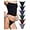 Rich Noir, variant on Women's Cotton Stretch No Show Low Rise String Bikini Cheeky Panties 6 Pack(M,Rich Noir)