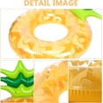 thumbnail image 2 of Flotador inflable grande para piscina de piña, silla de piscina para adultos y niños, flotador inflable para piscina, juguete para fiesta en la piscina con válvulas de liberación rápida JM, 2 of 5
