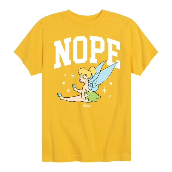 Tinker Bell - Tinker Bell Nope - Toddler And Youth Short Sleeve Graphic T-Shirt