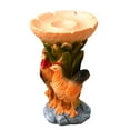 thumbnail image 1 of Support de Boule en Cristal Statue Gravée Support d'Œuf Support de Boule Poulet, 1 of 9