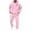 Light Pink, variant on ZHOUCHANKIDS Men's Valentine's Day Graphic Casual Pullover Hoodie and Sweatpants Matching Couples Outfit Set Purple XXXL