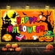 thumbnail image 2 of Tapestry Happy Halloween para pared, 150 x 90 cm, microtela de fibra, 2 of 3