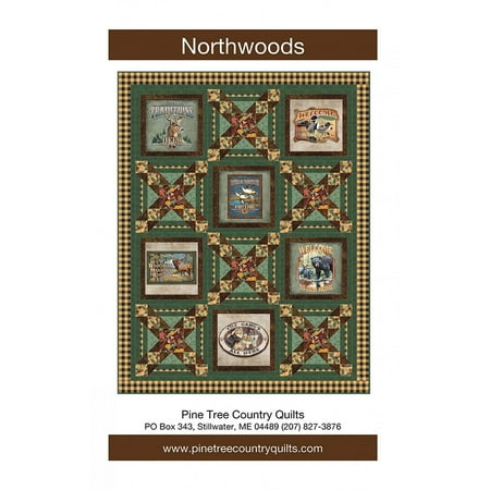 Northwood Carnival Glass Patterns - Northwoods Quilt Pattern by Pine Tree Country Quilts