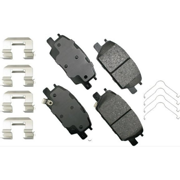 Akebono ACT1913 Disc Brake Pad Kit Fits select: 2018-2021 CHEVROLET EQUINOX, 2016-2022 CHEVROLET MALIBU