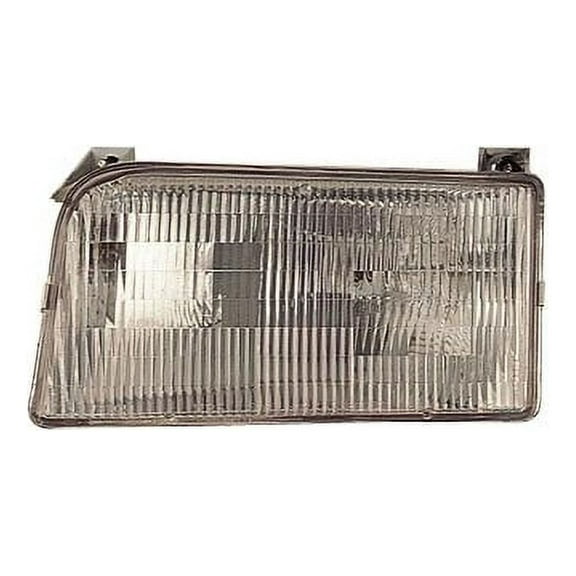 Left Headlight Assembly - Compatible with 1992 - 1997 Ford F-150 1993 1994 1995 1996