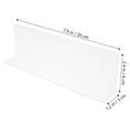 thumbnail image 2 of SKISUNO 20Ud Separadores Transparentes De PVC Para Estantes Fácil Limpieza Uso En Hogar Tiendas Oficinas, 2 of 8