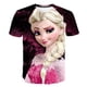 thumbnail image 1 of 2023 año nuevo estilo Anna Elsa verano niñas Elsa Frozen camiseta Cosplay niños manga corta moda camiseta ropa 4-14 años 8T Gao Jinjia LED, 1 of 2