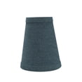 thumbnail image 2 of Aspen Creative 32660-2 Small Hardback Empire Shape Chandelier Clip-On Lamp Shade Set (2 Pack), Transitional Design in Washing Blue, 4" bottom width (2 1/2" x 4" x 5" ), 2 of 7