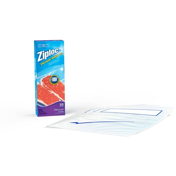 Ziploc Vacuum Gallon Bag 10 Count