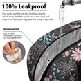 thumbnail image 5 of Flower Lunch Bag for Women Men Reusable Insulated Lunch Bags, Leakproof Cooler Food Lunch Tote Bag, Large Capacity Lunch Box for Work School Travel Picnic, 5 of 7