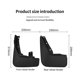 thumbnail image 4 of Car Mudguards for Explorer 2020-2022 Guard Flap Mud Flaps Mud Flaps Accessories, 4 of 4