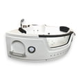 thumbnail image 3 of Whirlpool Bathtub 59,05″ x 59,05″ hot tub double pump with Heater – Sant’Angels, 3 of 6