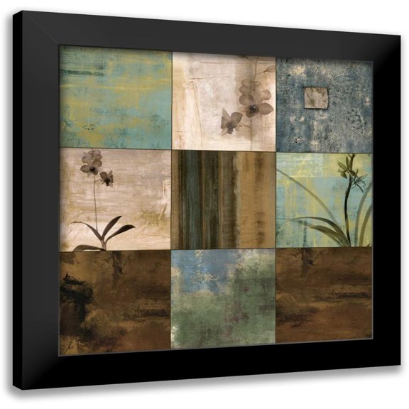 Donovan, Chris 12x12 Black Modern Framed Museum Art Print Titled - Right Action I