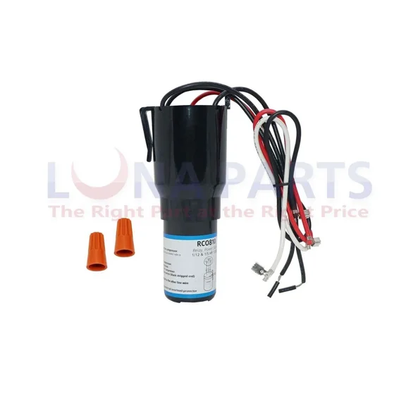 3 In1 Start Hard Start Kit Refrigerator Freezers Relay Capacitor Overload Rco810