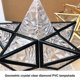 thumbnail image 2 of Lámpara de techo con forma de estrella de cinco puntas, luz de techo para pasillo, balcón, lámparas pequeñas, lámpara de arte de hierro, 2 of 5